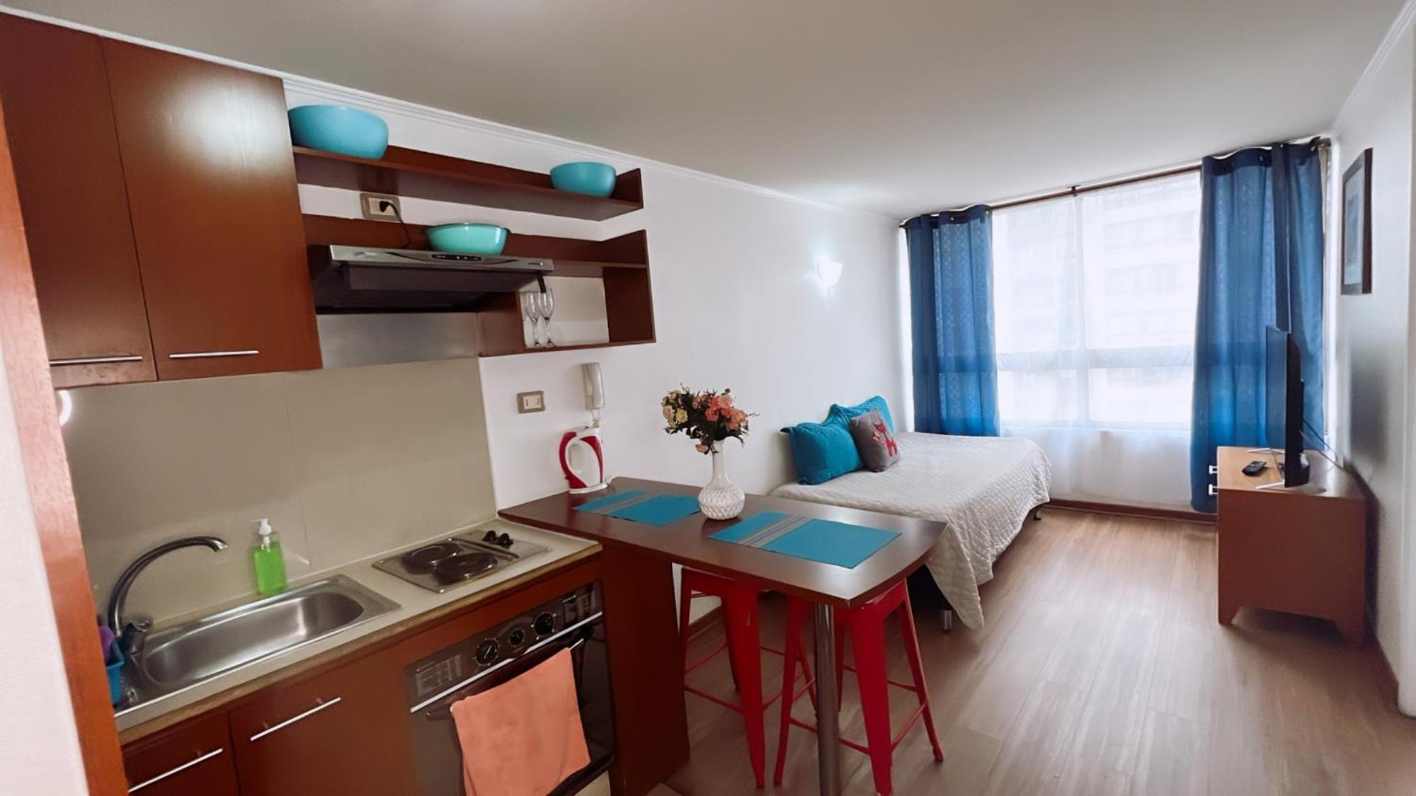 Apartamentos Bulnes Santiago Luaran gambar