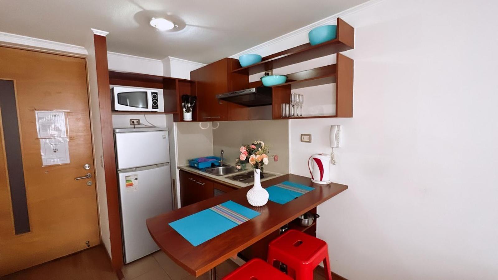 Apartamentos Bulnes Santiago Bilik gambar